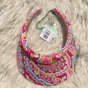 Nwt Vera Bradley visor Capri melon sun golf tennis